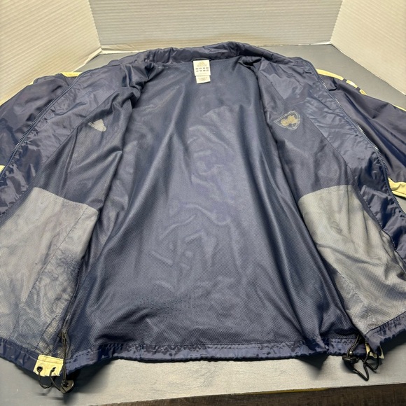 Vintage Adidas Notre Dame Fighting Irish WindBreaker Jacket Men's Sz L - Picture 10 of 14